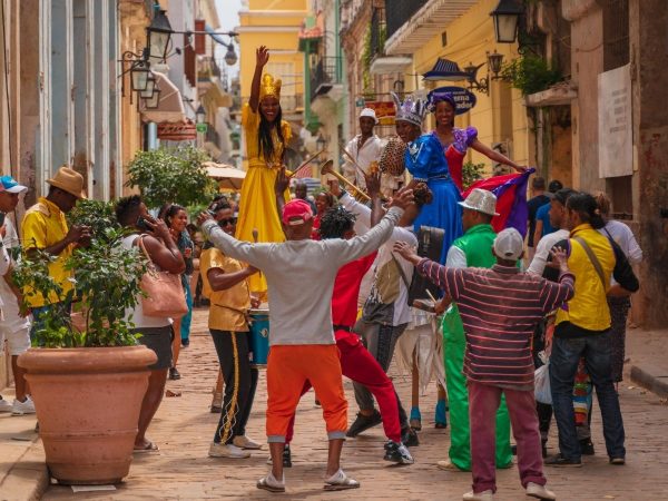 Φωτογραφία από χορευτικό δρώμενο στην Κούβα